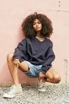 KOTO 01.007 Notched Fleece Crew Neck Sweatshirt | Urban Outfitters (US and RoW)