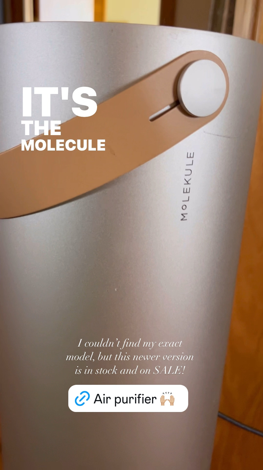This 👏🏻is👏🏻it👏🏻! Hands-down, the best investment for our home. If you’re looking to get rid of Allergens, Smoke, Mold, Bacteria, Viruses & Pollutants for Clean Air! The Molukule is it! I’ve had mine for three years and absolutely love it! 

You just change the filter once every six months and the interior filter once a year. There are multiple different sizes for different size rooms.

#LTKHome #LTKSaleAlert #LTKFamily