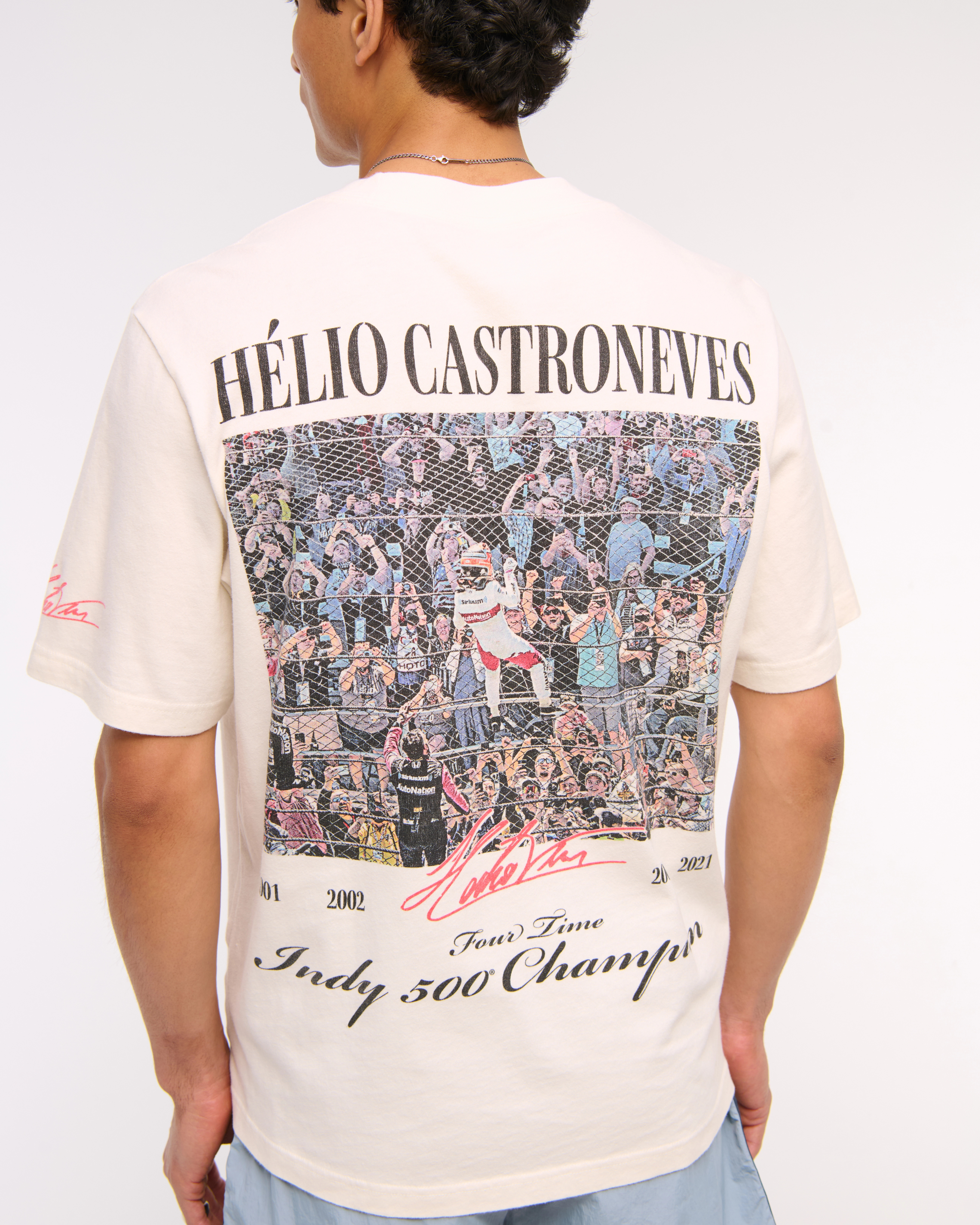 Indianapolis 500 Vintage-Inspired Graphic Tee | Abercrombie & Fitch (US)