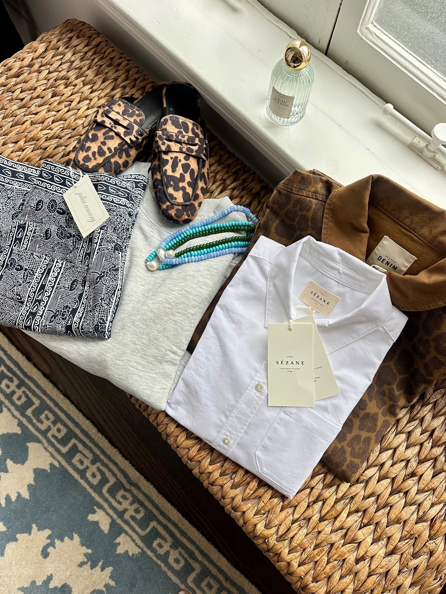 New for spring - white button down, leopard mules and leopard  jacket , oversized sweater shirts 

#LTKSaleAlert #LTKootd