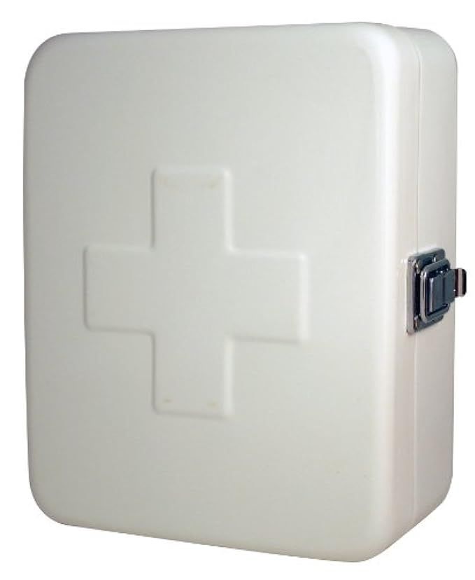 Kikkerland Empty First Aid Box, Small, 6 by 7.5-inches, White | Amazon (US)