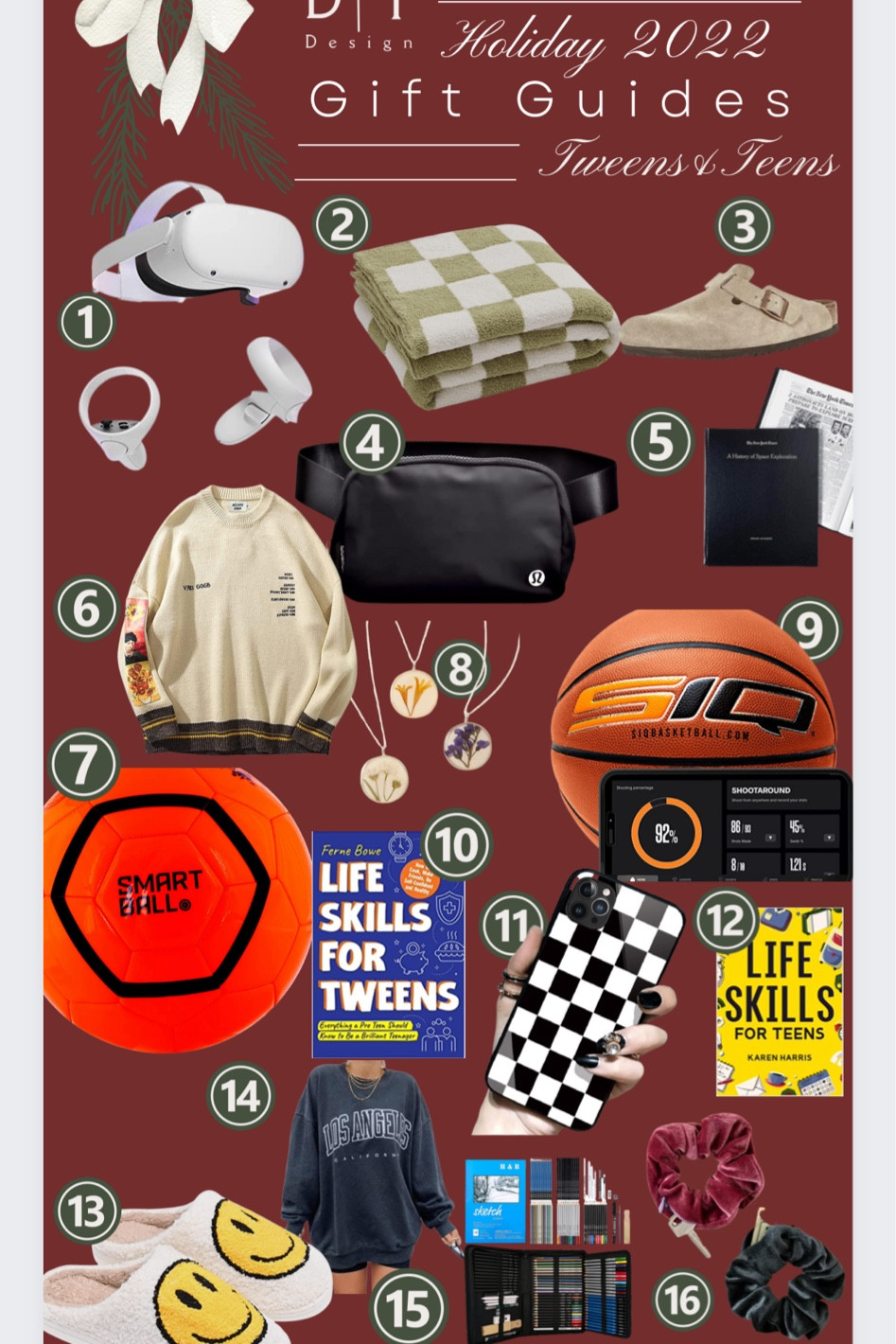 For the tween and teen in your life, you’ll find all sorts of gift ideas for them! 

#LTKSeasonal #LTKkids