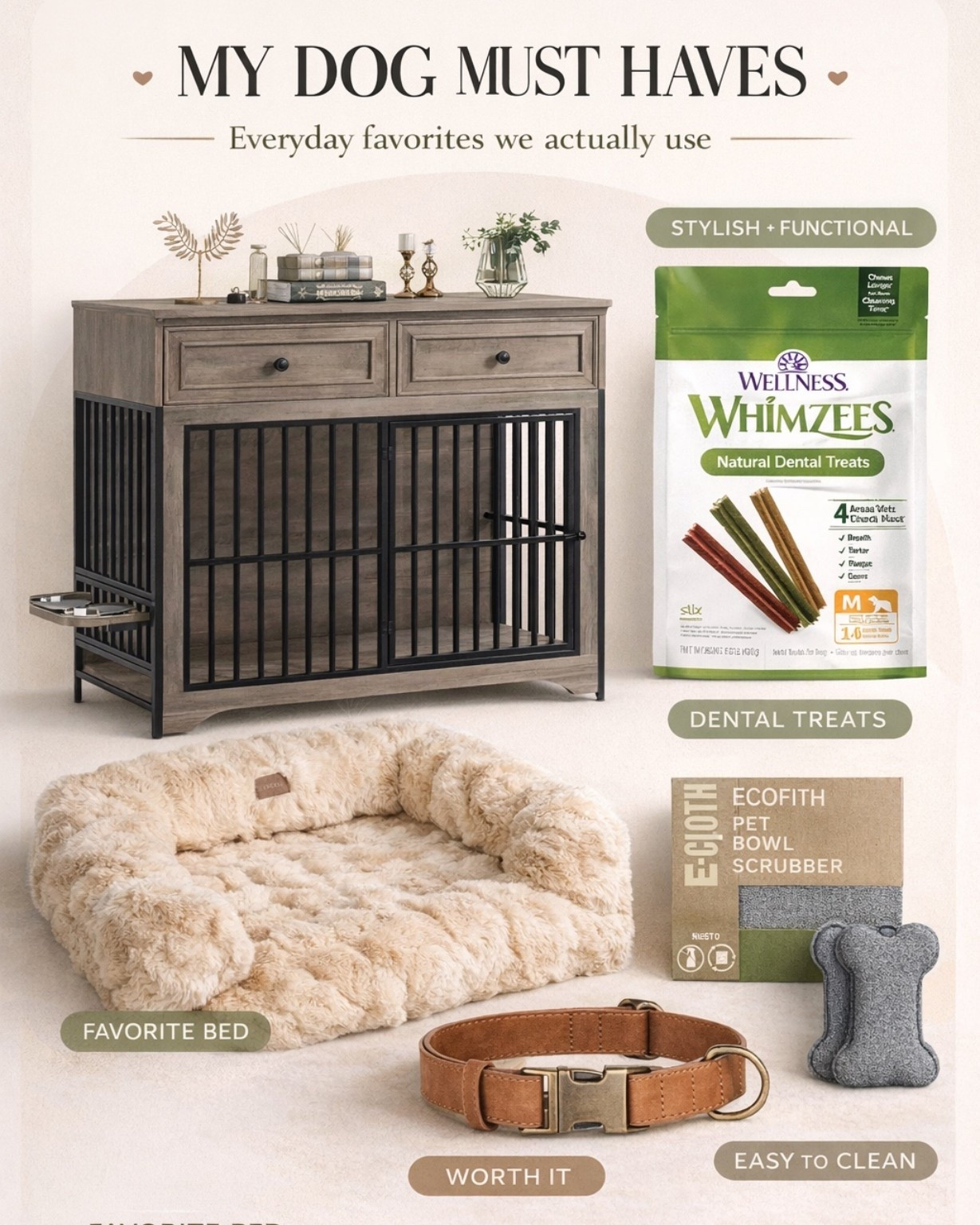 Sharing our everyday dog favorites — cozy staples, functional finds, and pieces that blend seamlessly into our home.
All tried, loved, and linked 

#LTKHome