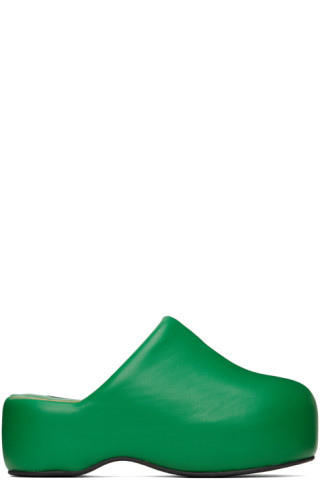 Green Bubble Clogs | SSENSE