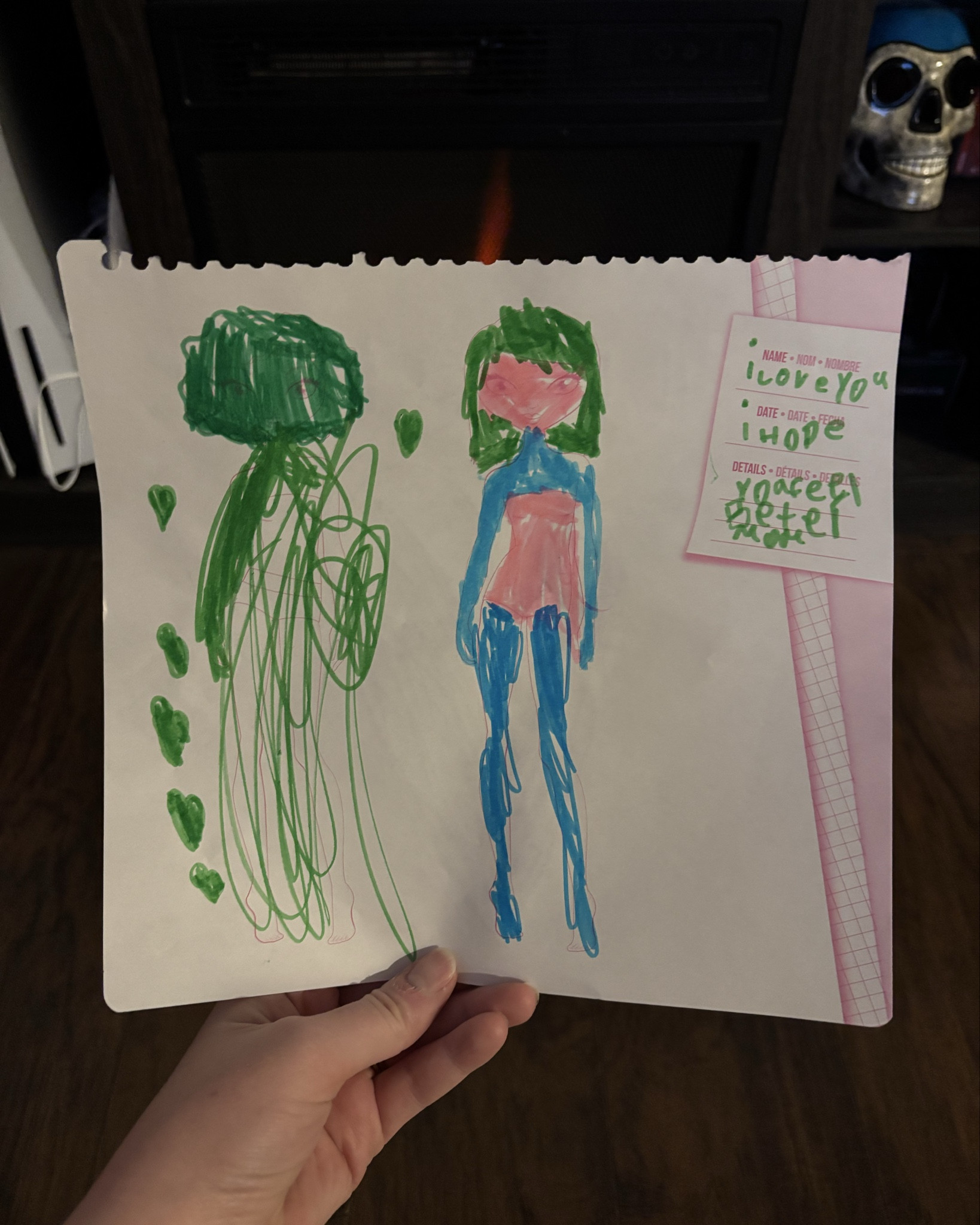 My sweet girl.

I had one of the absolute worst migraines I have had in a while on Monday. I came home from work and immediately had to lay down in the dark.

Leighton came in shortly after with this picture she drew. “I love you. I hope you feel better mom.”

♥️

#LTKstorytime #LTKmomlife #LTKKids