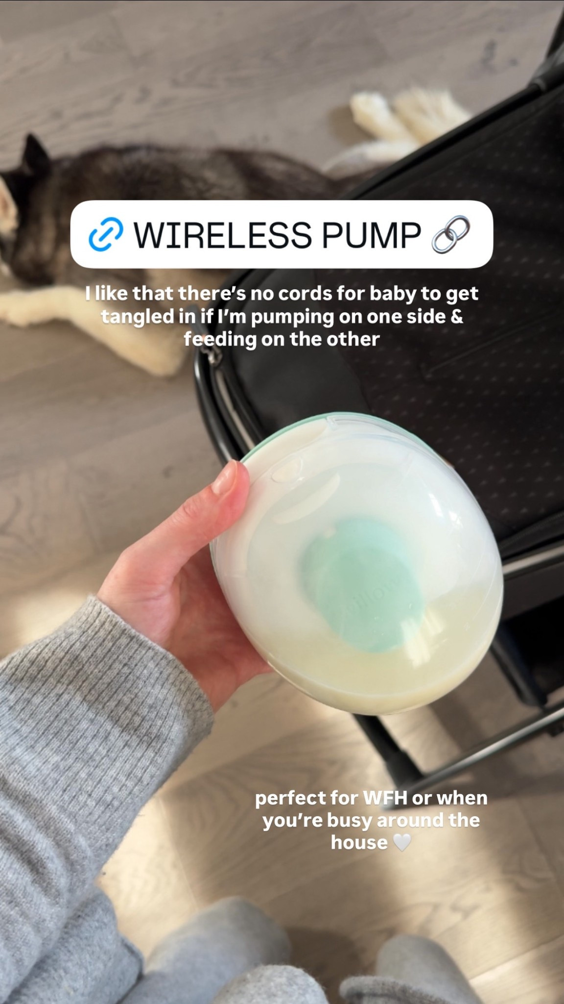 My favorite wireless pump for WFH or while I’m buzzing around the house! Easy to clean & dishwasher friendly 🫧✨

#LTKmomlife #LTKBump #LTKBaby