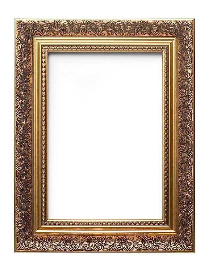 Paintings Frames Ornate Swept Antique Style French Baroque Style Picture Frame/Photo Frame/Poster... | Amazon (US)