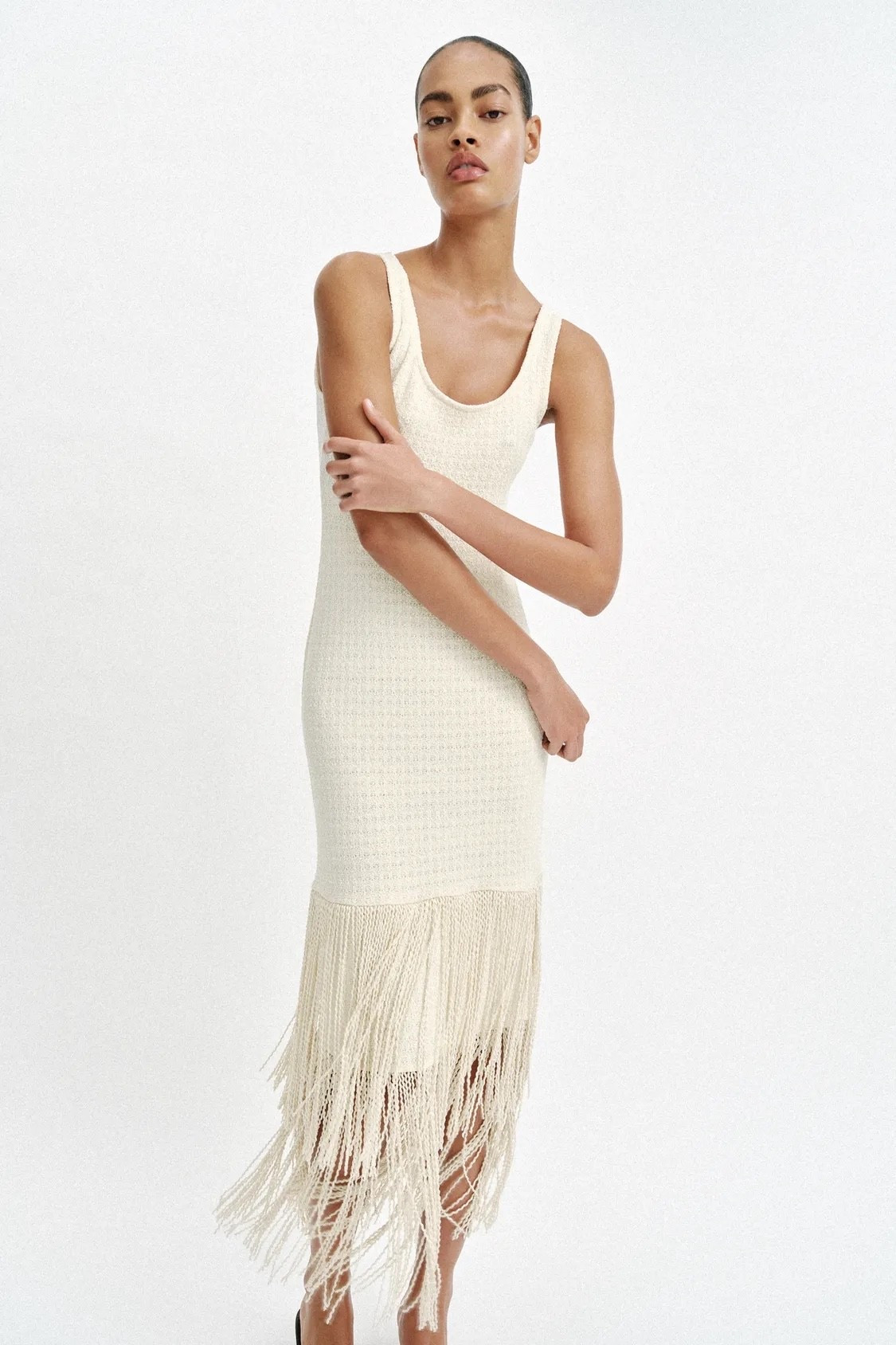 Zara fringe dress

#LTKootd