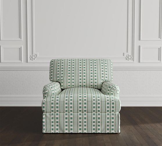 Winnie English Arm Slipcovered Armchair | GreenRow