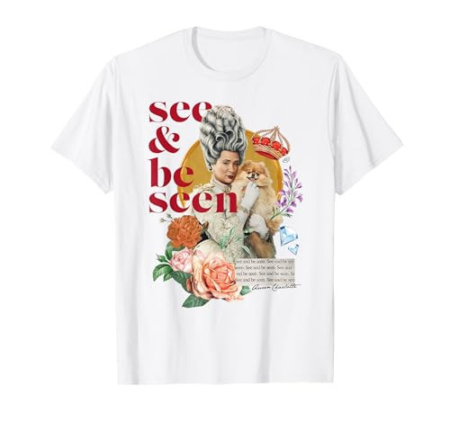 Bridgerton See & Be Seen Iconic Queen Charlotte Portrait T-Shirt | Amazon (US)