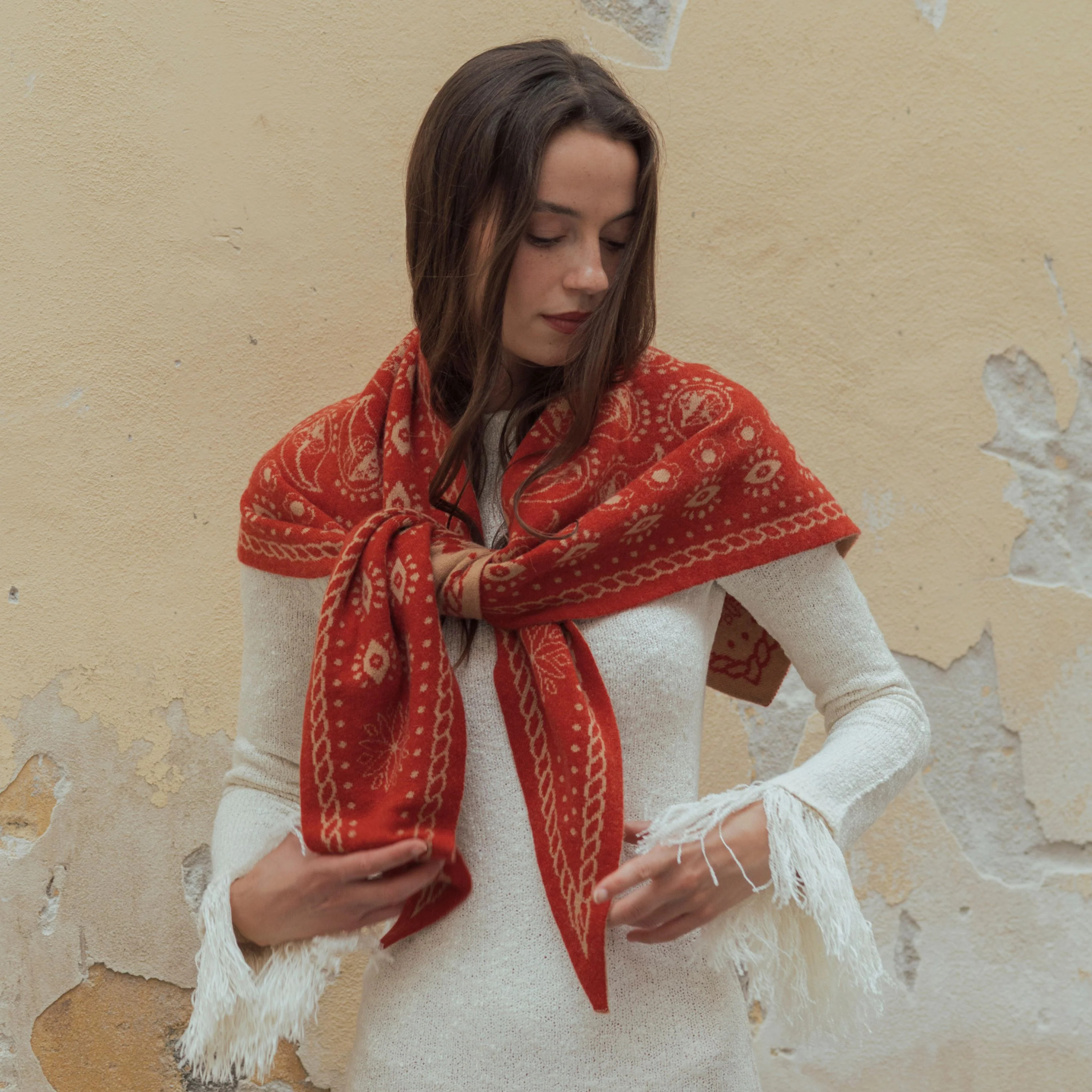 Fable Triangle Scarf | The Freya Brand