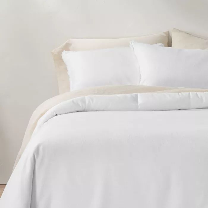 Heavyweight Linen Blend Comforter & Sham Set - Casaluna™ | Target