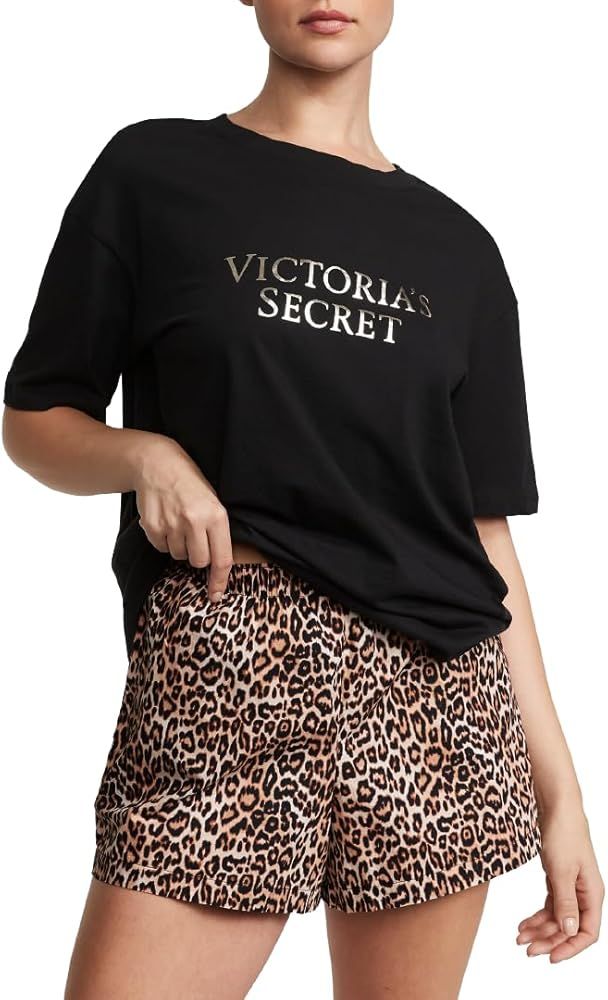 Victoria's Secret Cotton Short Pajama Set, Women's Sleepwear (XS-XXL) | Amazon (US)