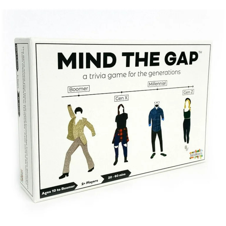 Spin Master Games, Solid Roots Mind the Gap, Trivia Game for the Generations, for Ages 10 and up | Walmart (US)