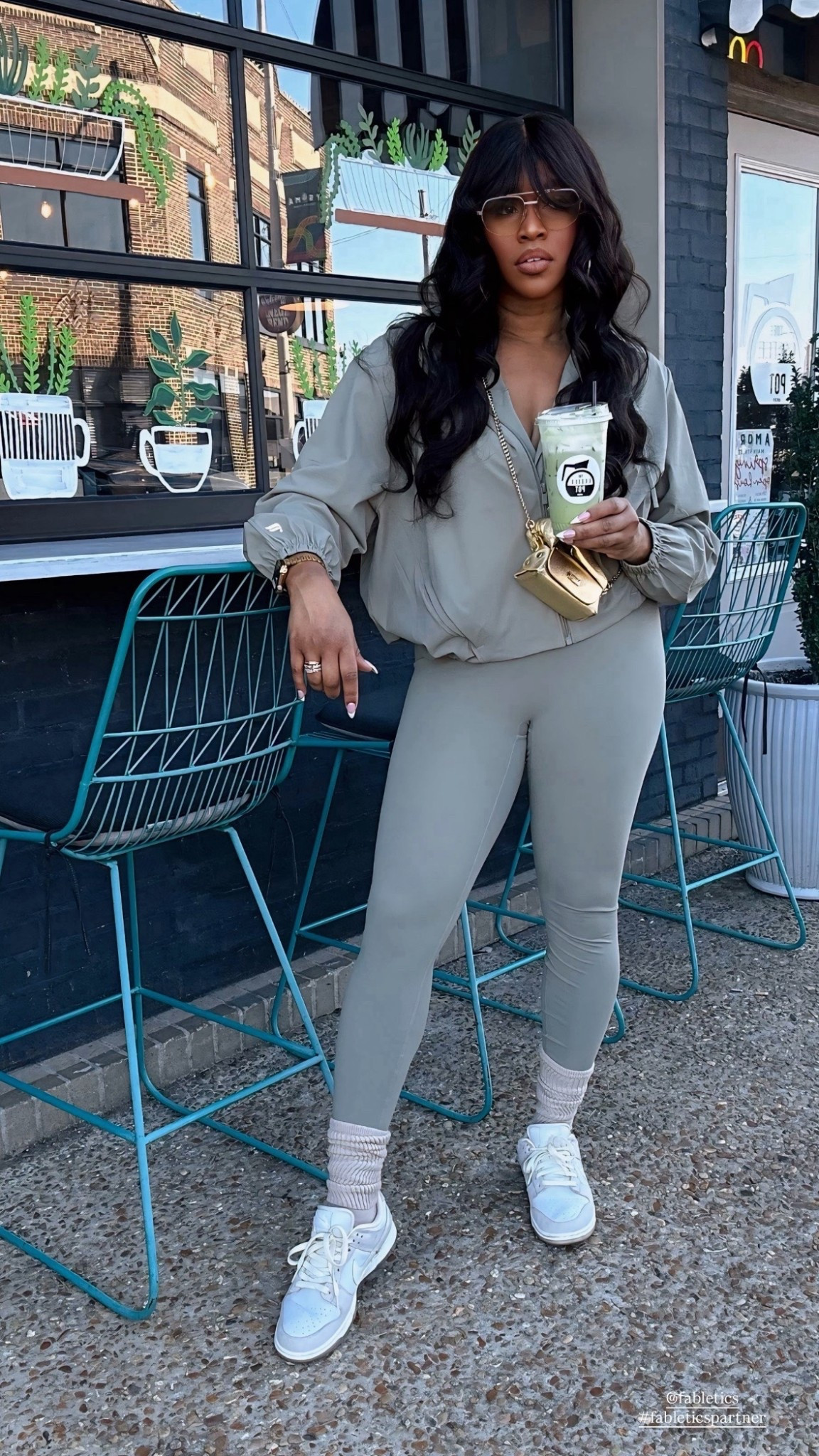 My let’s go get matcha outfit.

#LTKootd #LTKfitnessgoals #LTKActive