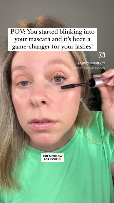 Have you tried blinking into your mascara? I’ve tried so many different mascara techniques over the years and blinking really gets both the volume and the length! Give it a try and follow for more easy and everyday makeup 🤗

Using @tartecosmetics tubing mascara.

#mascaratips #tubingmascara #easymakeuptutorial #everydaymakeup #over35makeup

#LTKBeauty #LTKFindsUnder50 #LTKVideo