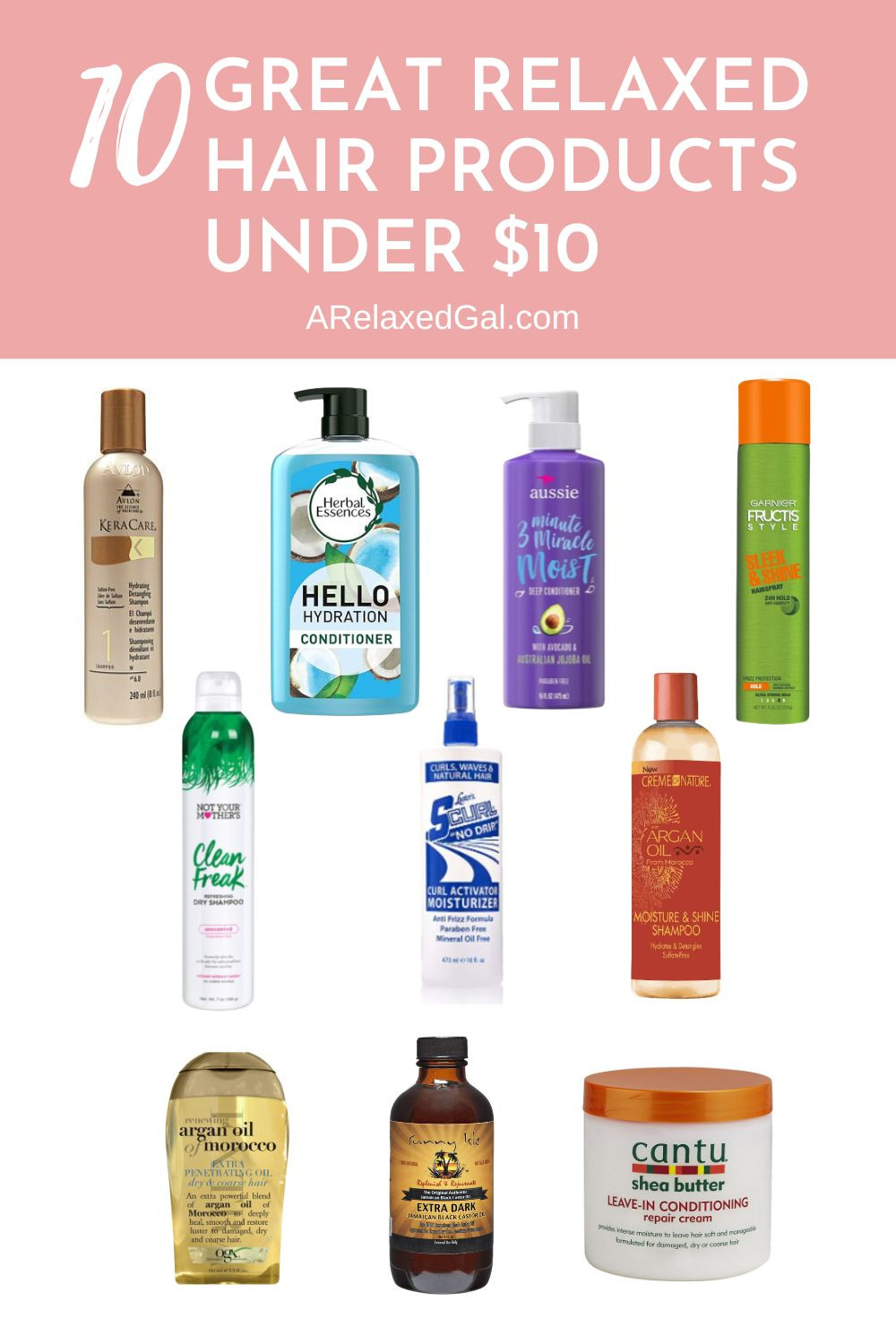 Not all of the hair products in your relaxed hair regimen need to be expensive or premium. Budget-friendly hair products work too! 

 #LTKStyleTip #LTKBeauty