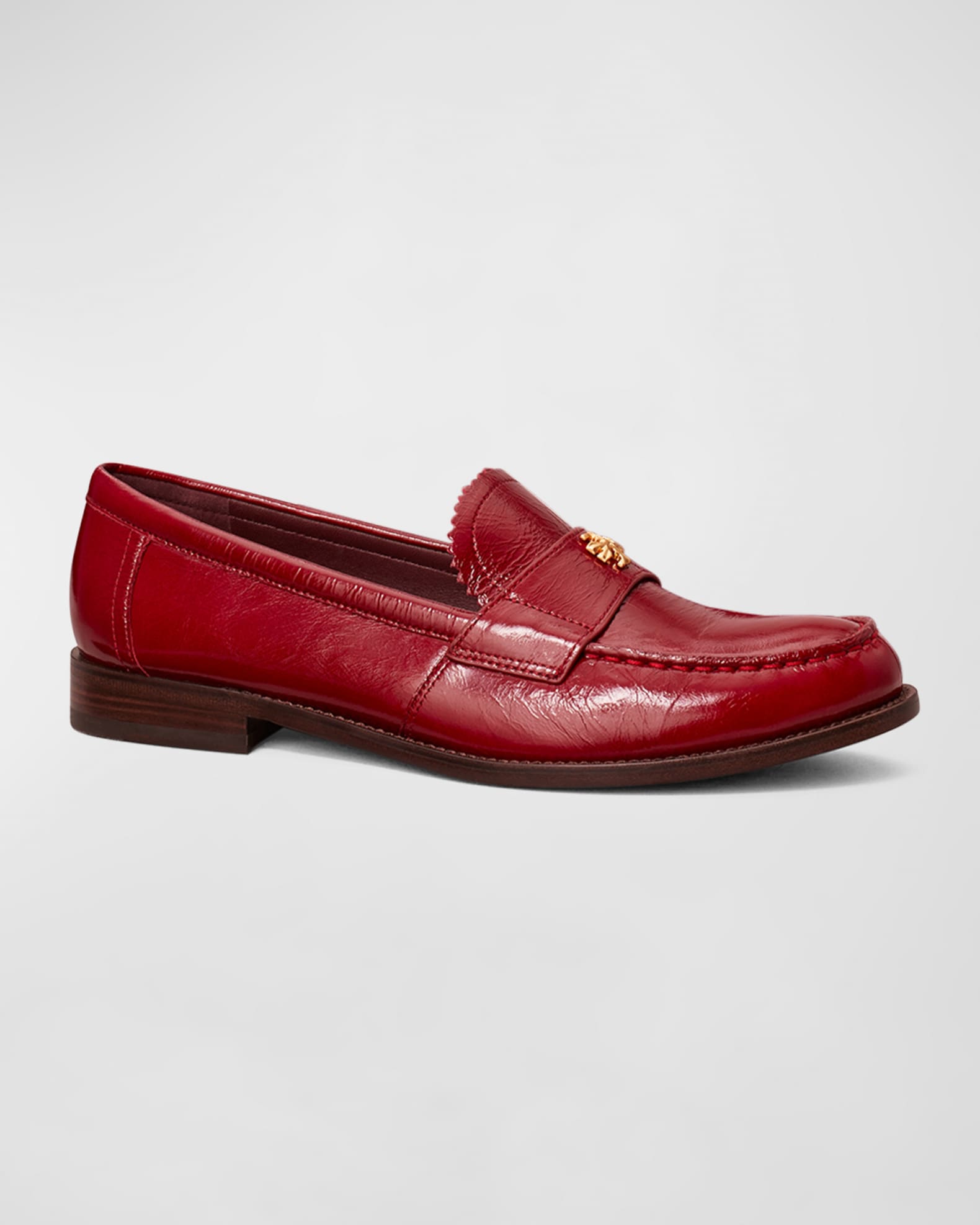 Classic Leather Medallion Loafers | Neiman Marcus