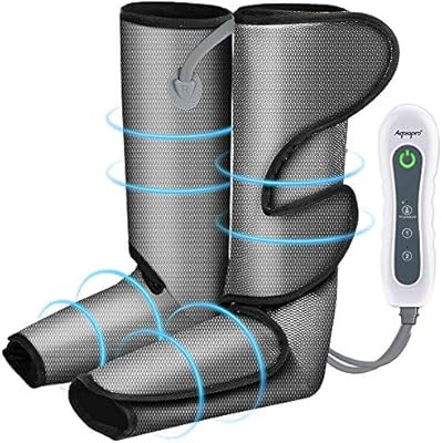 Foot and Leg Massager for Circulation and Relaxation, Rechargable Leg Massagers for Foot Calf and... | Amazon (US)