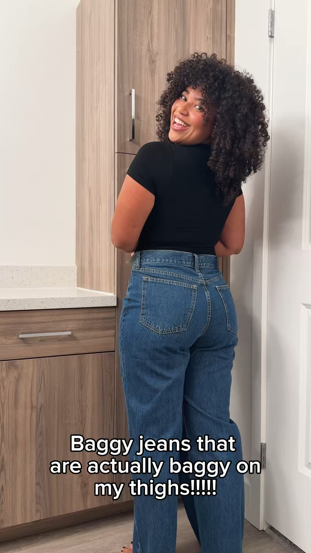 FINALLY a pair of baggy jeans that are curvy girl friendly and literally so comfortable!!! 

#LTKVideo #LTKSeasonal #LTKFindsUnder100