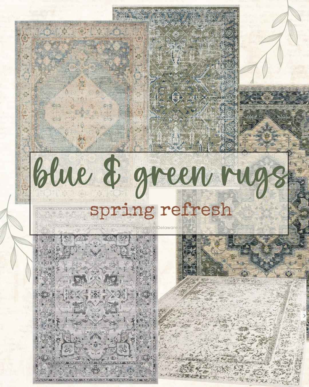Give your room an easy update by changing the rug! These greens and blues are gorgeous! 💚💙 

 #LTKSpringSale #LTKSeasonal #LTKHome