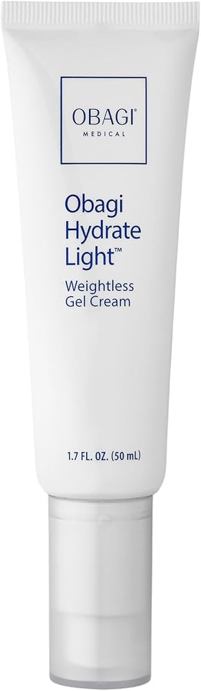 Obagi Hydrate Light Oil-Free Moisturizer \u2013 Fast-Absorbing, Lightweight Gel for Acne-Prone Sk... | Amazon (US)