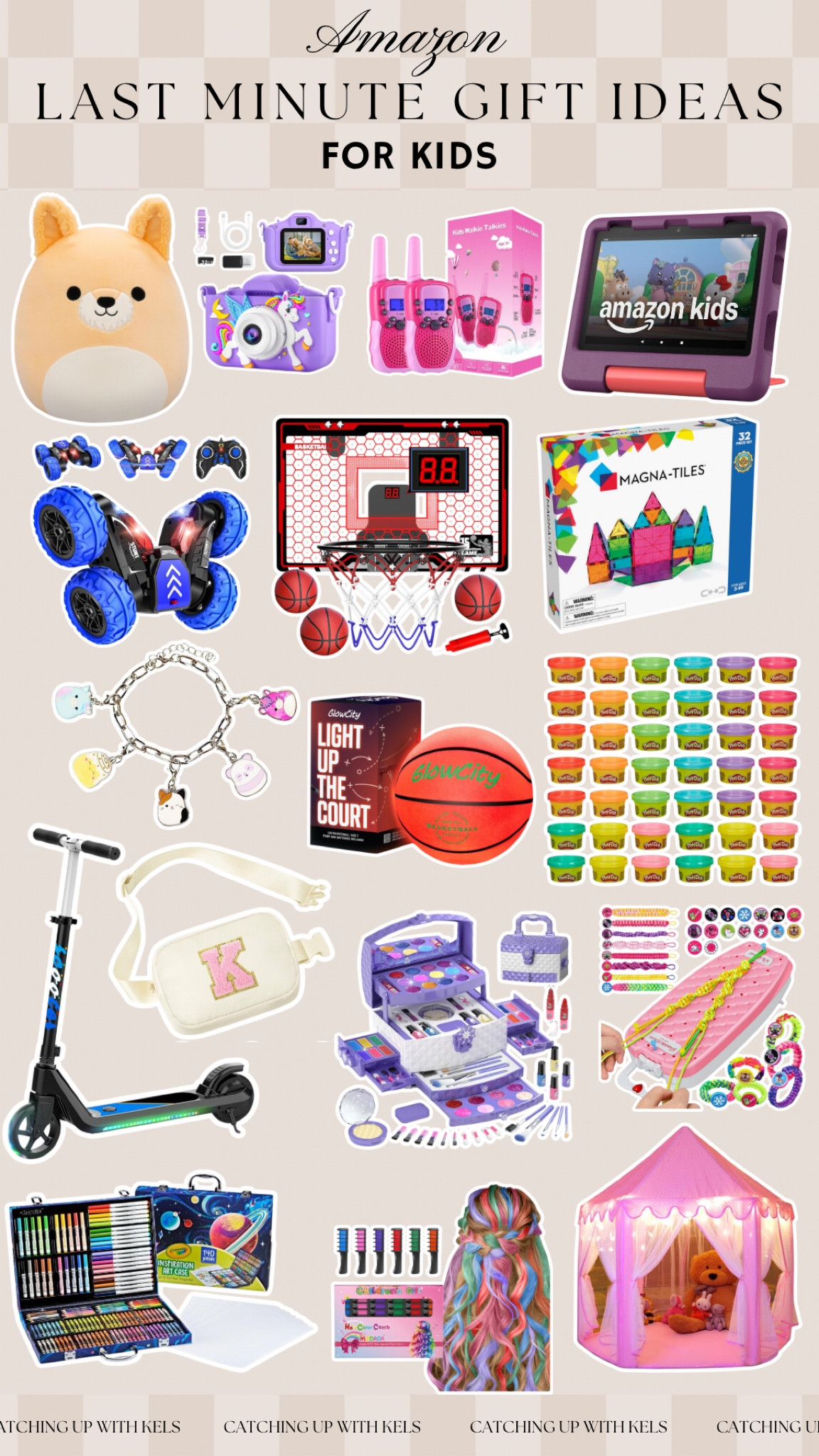 Brighten up the holidays for the little ones with these fun and creative gift ideas! Perfect for sparking joy, imagination, and hours of entertainment.

✨ Kid Favorites:

Magna-Tiles for endless building fun 🏰
A glow-in-the-dark basketball for active play 🏀
A pretend makeup set for mini glam sessions 💄
A dreamy indoor tent for their magical adventures ✨
Make their holiday extra special with these fun finds!

#LTKHoliday #LTKKids #LTKGiftGuide