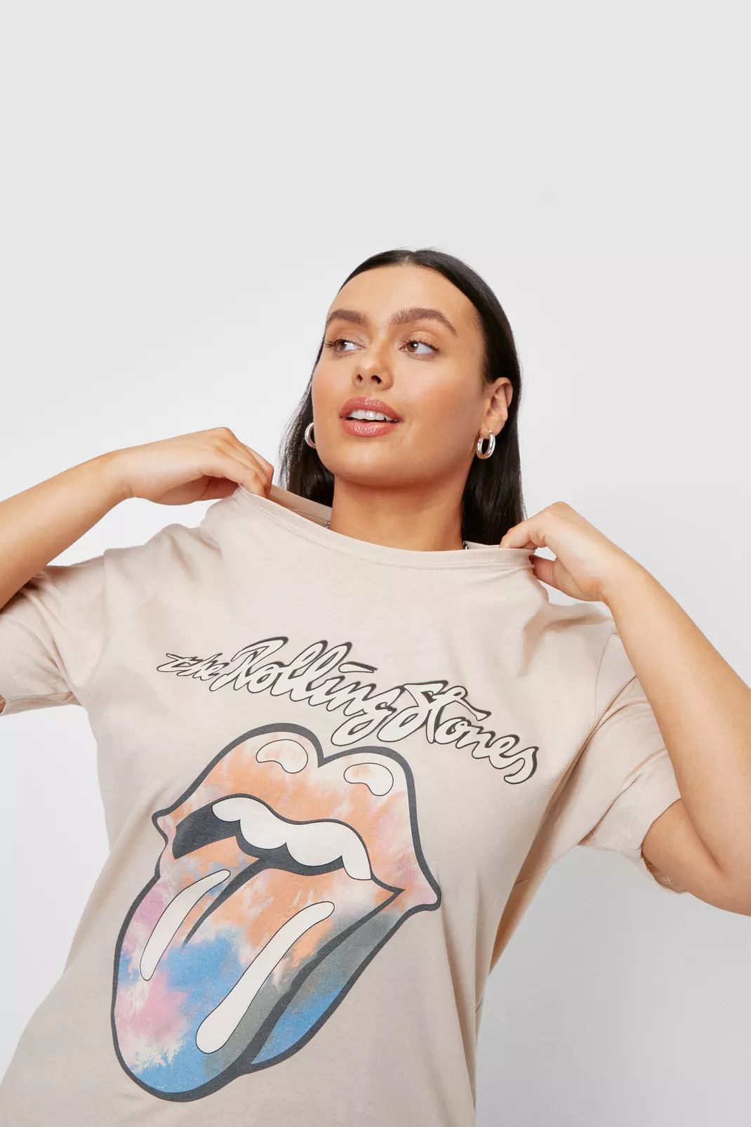 Plus Size Rolling Stones Graphic Band T-Shirt | Nasty Gal (US)