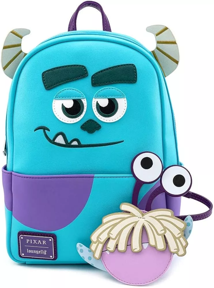 Monsters Inc. WondaPop 11 Vegan Leather Fashion Mini Backpack