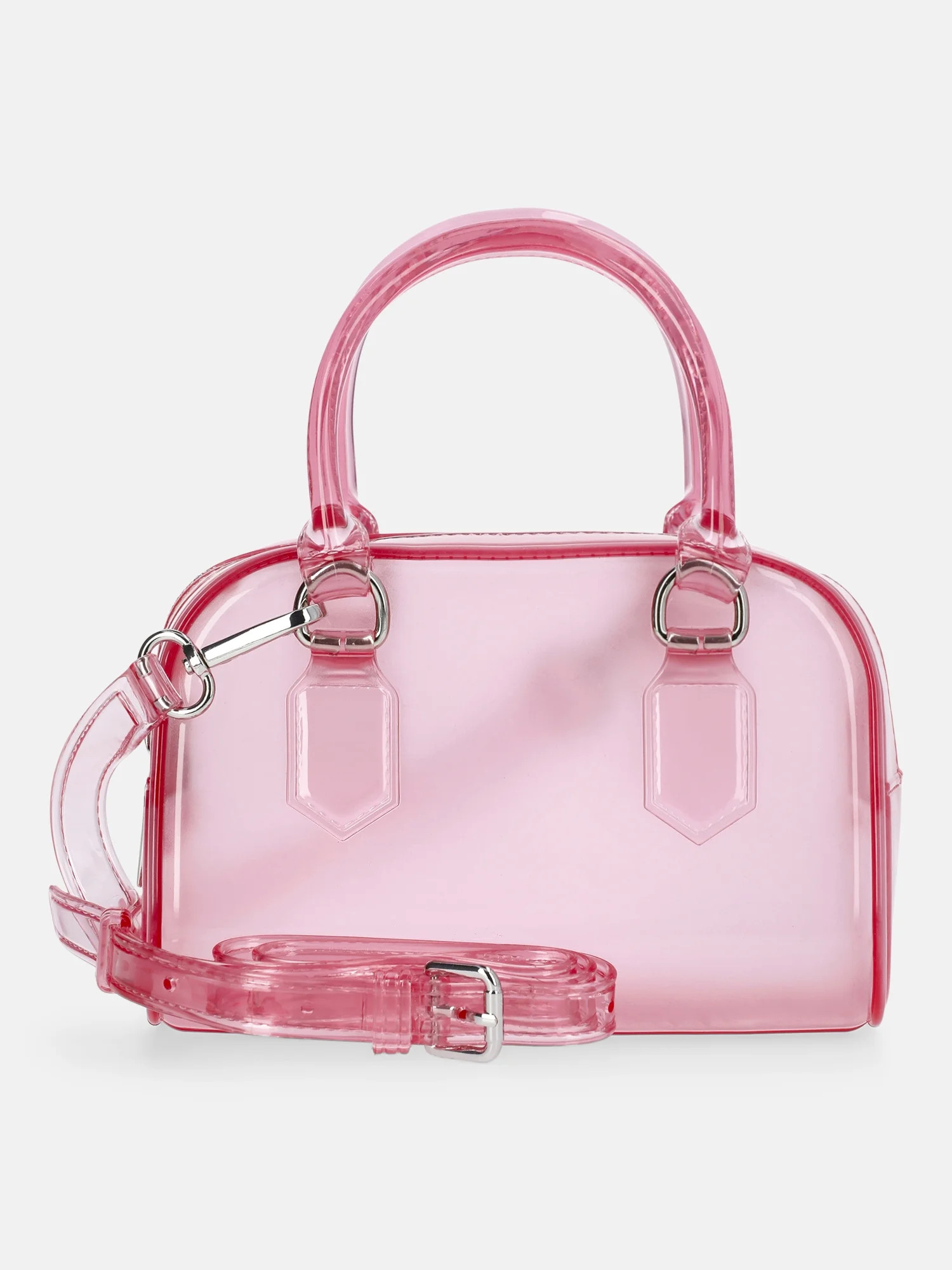 No Boundaries Women's Jelly Top Handle Mini Bag, Peach - Walmart.com | Walmart (US)