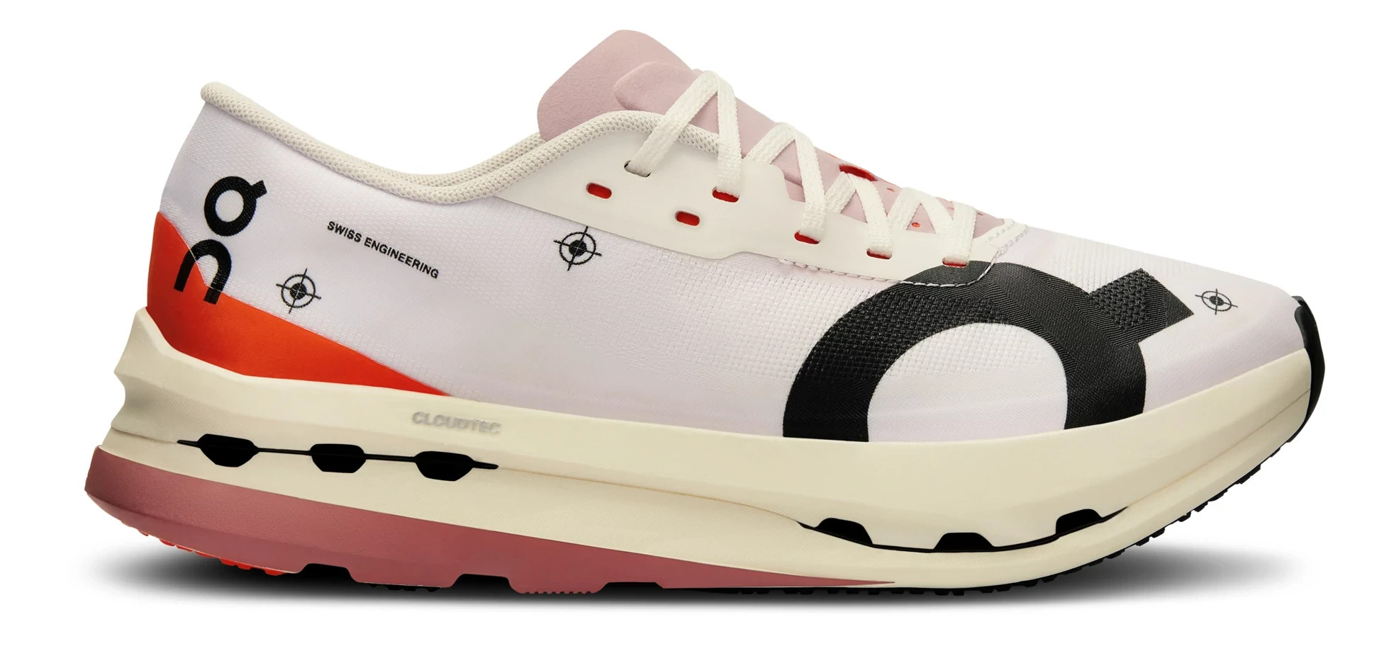 Women's On Cloudboom Echo 3 - White / Flame, Size: 9.5, Medium | Footwear - Road Runner Sports | Road Runner Sports