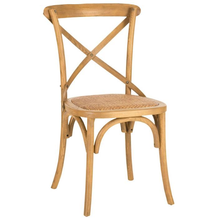 Franklin 18''H X Back Farmhouse Chair (Set Of 2) - Safavieh | Target