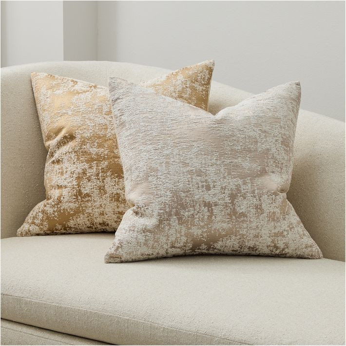 Abstract Jacquard Pillow Cover | West Elm (US)