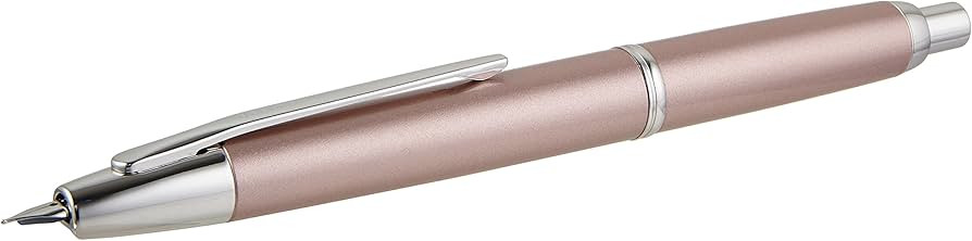 PILOT Fountain Pen Capless Decimo, Champaign Pink Body, F-Nib | Amazon (US)