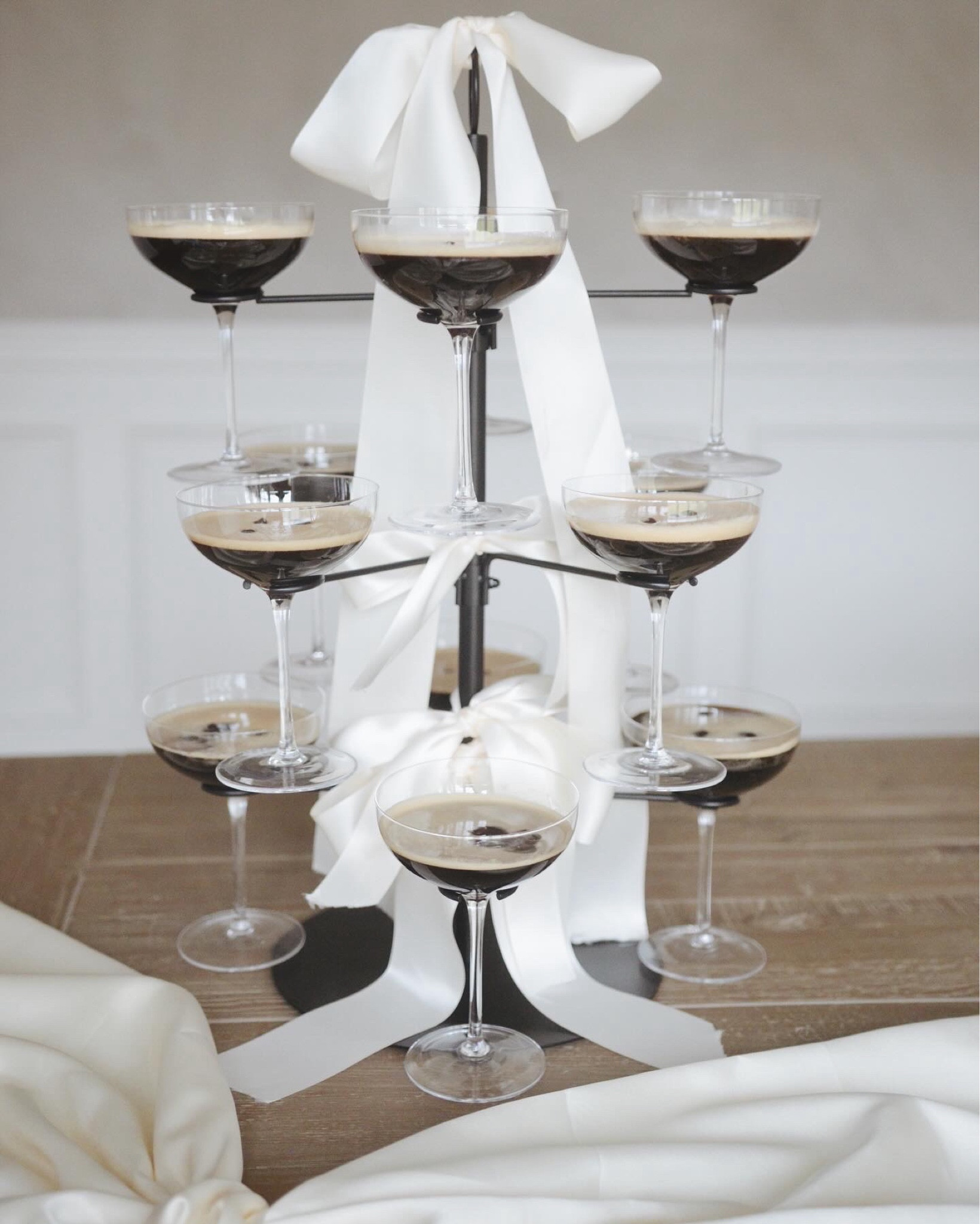The ultimate party trick, this espresso martini tree is under $40 and will be a hit when hosting! Would also make for a great gift this upcoming party season 

#LTKFindsUnder50 #LTKParties #LTKHome