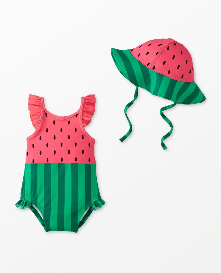 Baby Swimsuit & Sun Hat Set | Hanna Andersson