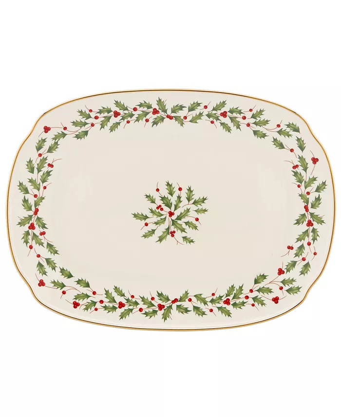 Lenox Holiday Serving Platter & Reviews - Serveware - Dining - Macy's | Macys (US)