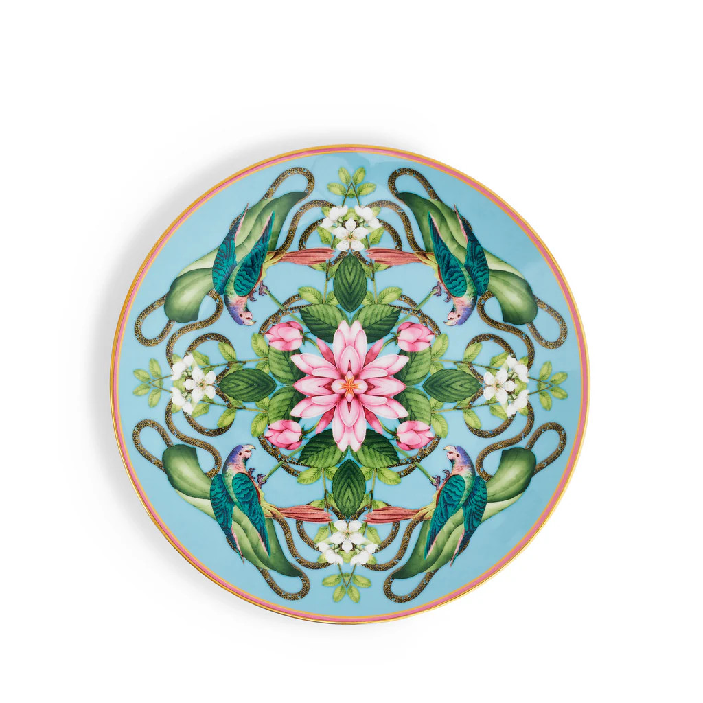 Wonderlust Menagerie Plate Coupe 7.8" | Over The Moon