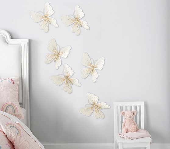 Kids Butterfly Garden Bedroom Girls Butterfly Bedding