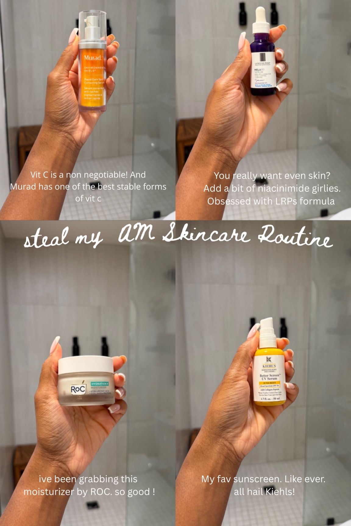 Skincare doesn’t have to be 12 steps. Short and effective is how I like it !! #skincareroutine 

#LTKmorningroutine #LTKselfcare