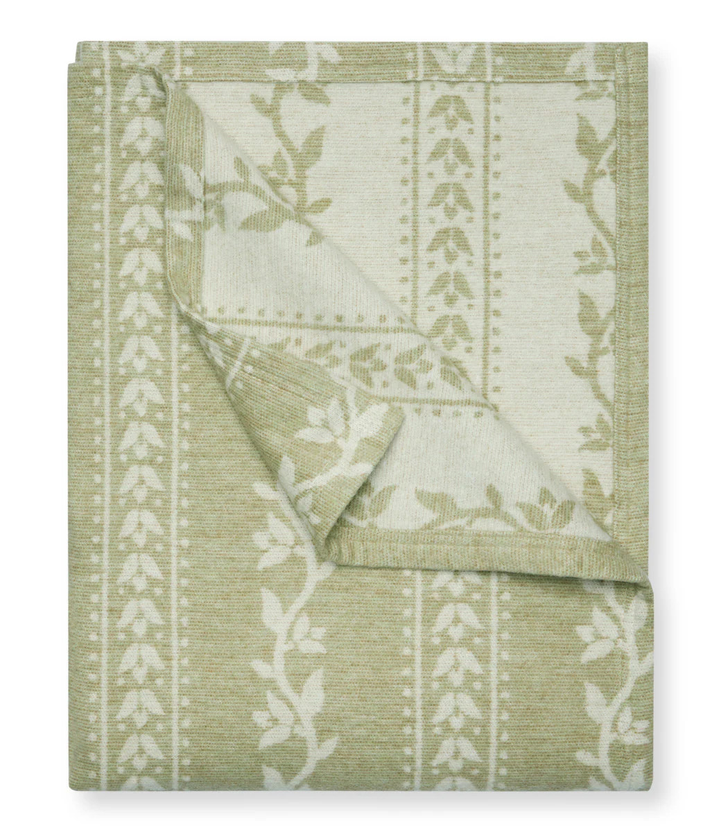 Springtime Stripe Lightweight Throw Blanket | ChappyWrap | ChappyWrap