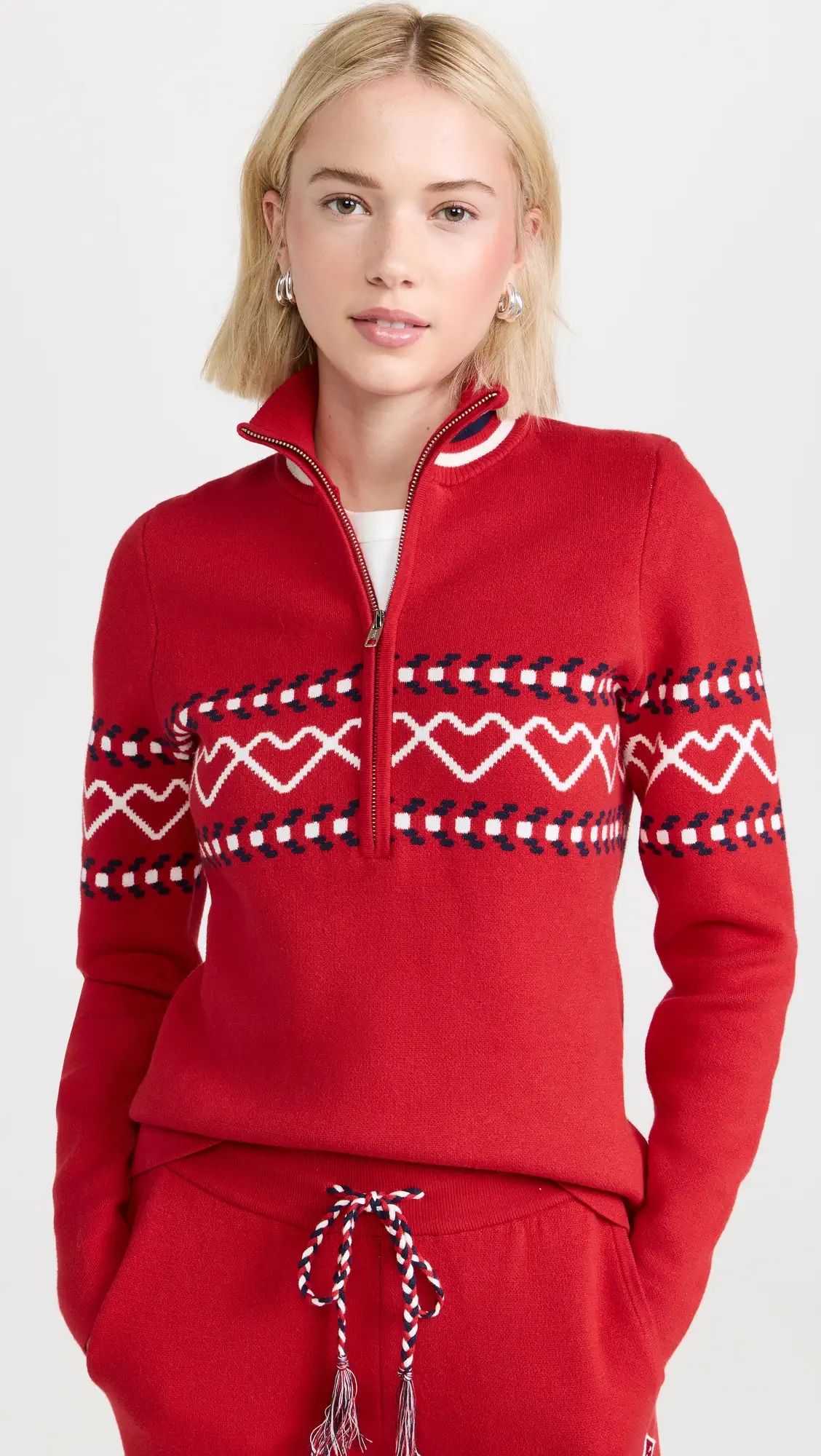 The Upside Monterosa Blanche Half Zip Sweater | Shopbop | Shopbop