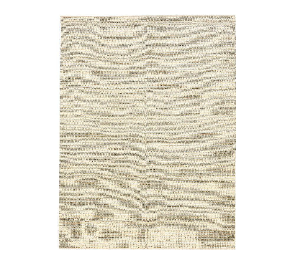 Braxton Wool Jute Rug, Classic Ivory/Natural, 9' x 12' | Pottery Barn (US)