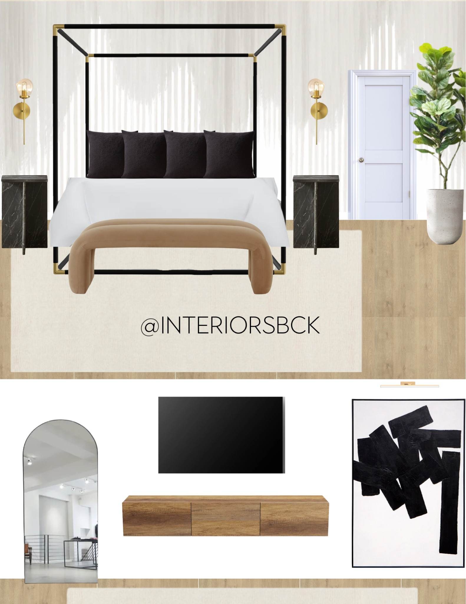 Minimalistic bedroom #interiordesign #interiordesigner #bedroom