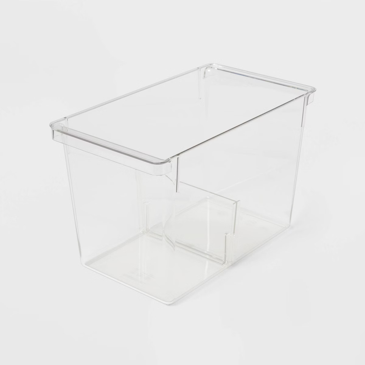 Deep Fridge & Freezer Bin Clear - Brightroom™: PETG, Freezer Organizer, Hand Wash, 8.25" H x 13... | Target