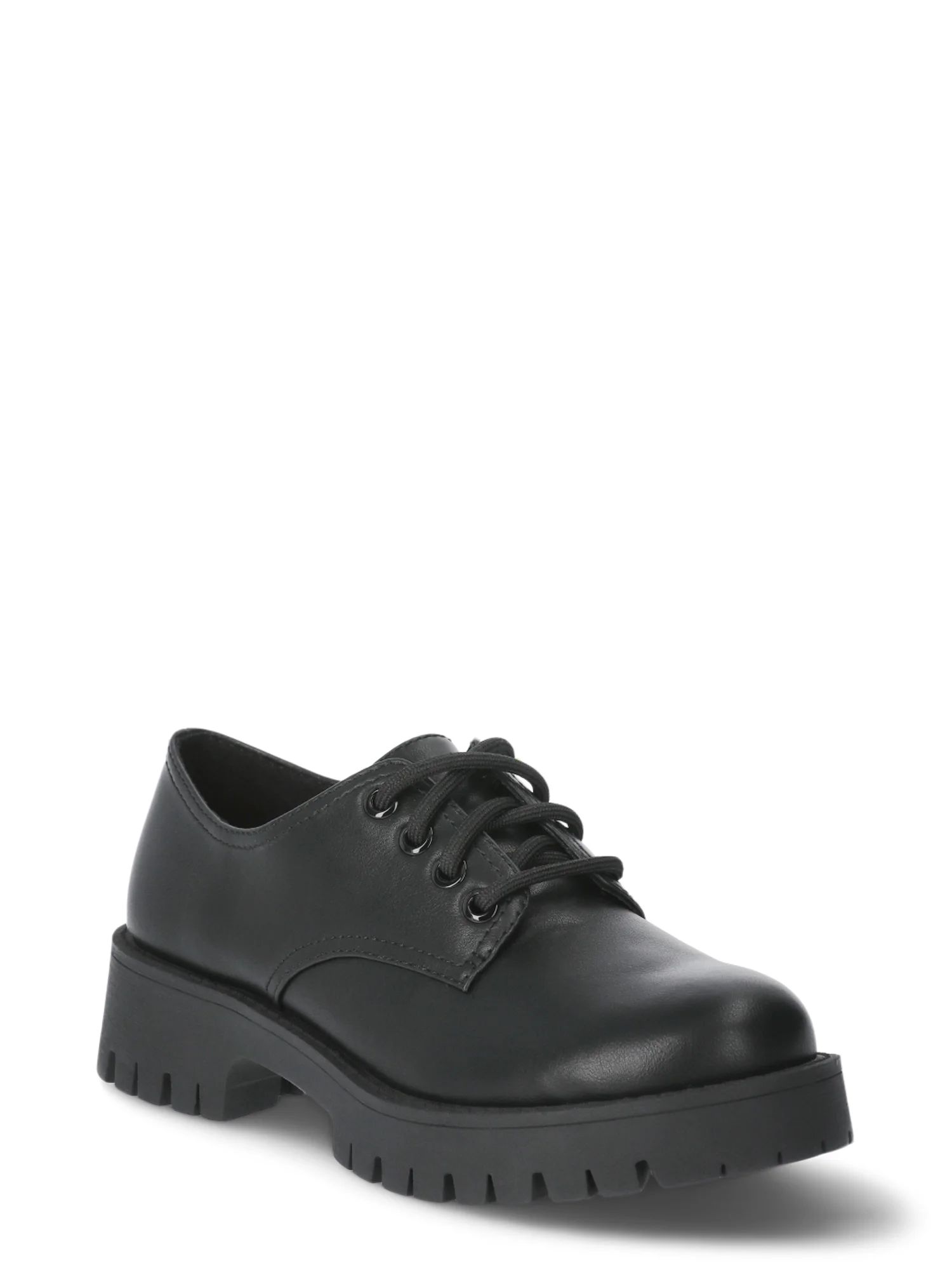 No Boundaries Women's Lug Sole Oxford Shoes - Walmart.com | Walmart (US)