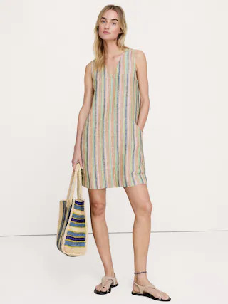 Linen Shift Dress | Banana Republic (US)