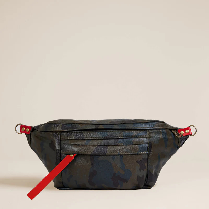 Cross Your Heart Sling - Leather Camo | Parker Thatch