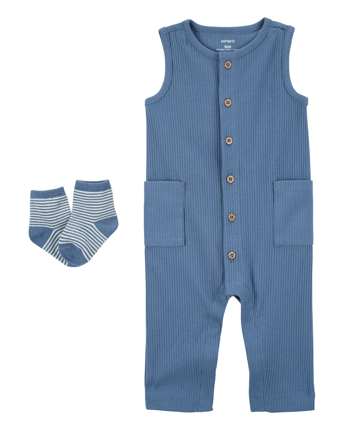 Baby 2-Piece Jumpsuit & Socks Set - Carter's | Carter's | Carter's Inc