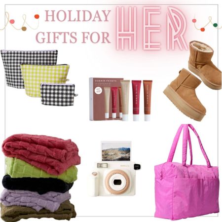 #urbanoutfitters #bag #totebag #weekendbag #ugg #uggboots #blankets #polaroid #giftsforher #summerfridays #lipgloss

#LTKHoliday #LTKSeasonal #LTKGiftGuide